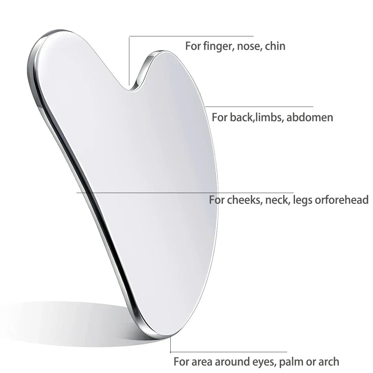 Stainless Steel Gua Sha Plate